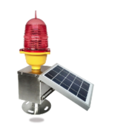 AL-LS-A SINGLE SOLAR LOW INTENSITY OBSTRUCTION LIGHT