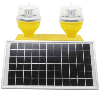 AL-LS-A2 SOLAR LOW INTENSITY DOUBLE OBSTRUCTION LIGHT